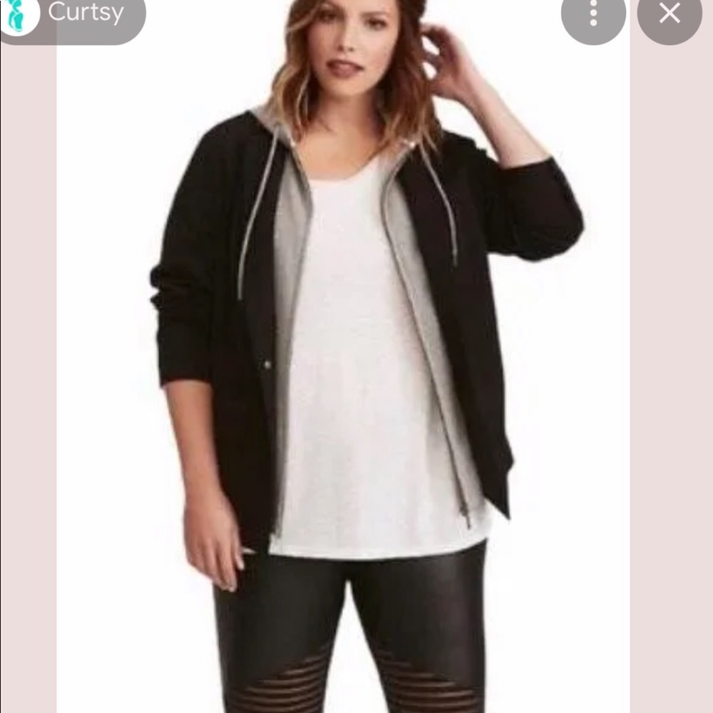 Torrid black faux legging